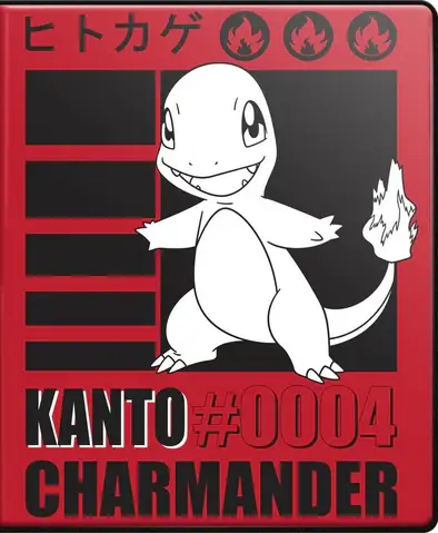 Pokémon Portfolio Charmander 9-Pocket