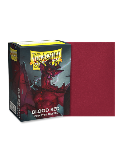 Dragon Shield Standard  Size Blood Red Matte