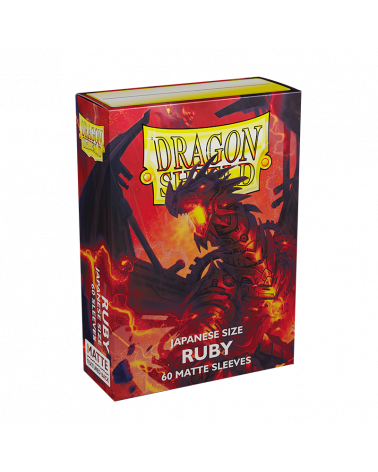Dragon Shield Small Size Ruby Matte