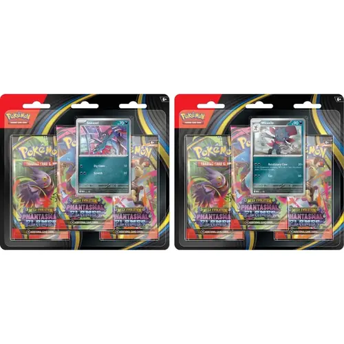 Pokemon Mega Evolution Phantasmal Flames 3 Packs Blister