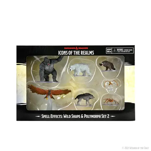 D&D Icons Of The Realms Wild Shape Polymorph Set 2