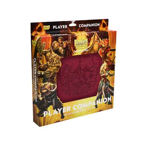 Dragon Shield Player Companion Blood Red
