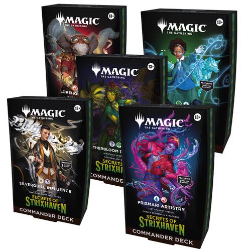 MTG Secrets of Strixhaven Commander Decks