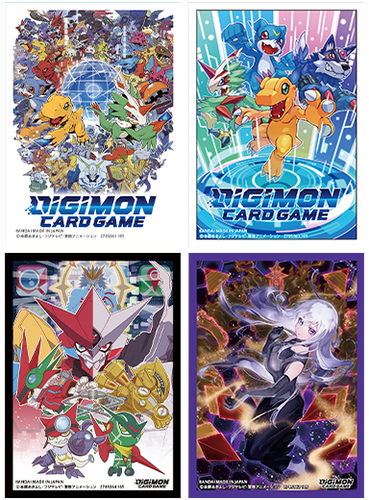Digimon Card Game Official Sleeves 2025 Version 1