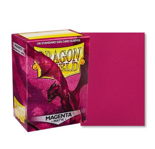 Dragon Shield Standard Size Magenta Matte