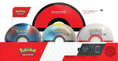 Pokemon Q4 Poke Ball Tins