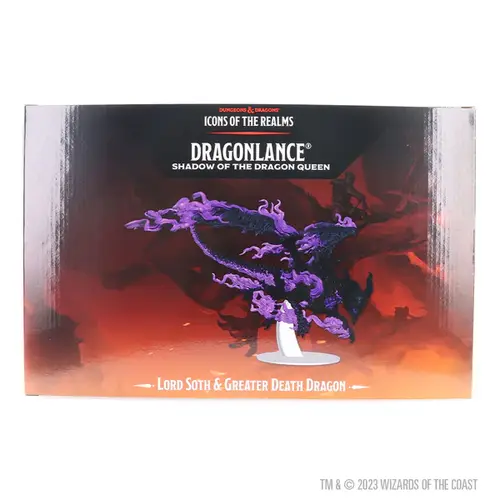 D&D Icons Of The Realms Dragonlance Lord Soth On Greater Death Dragon