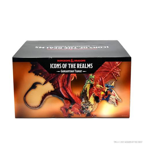 D&D Nolzur's Marvelous Minatures Icons Of The Realms Gargantuan Tiamat