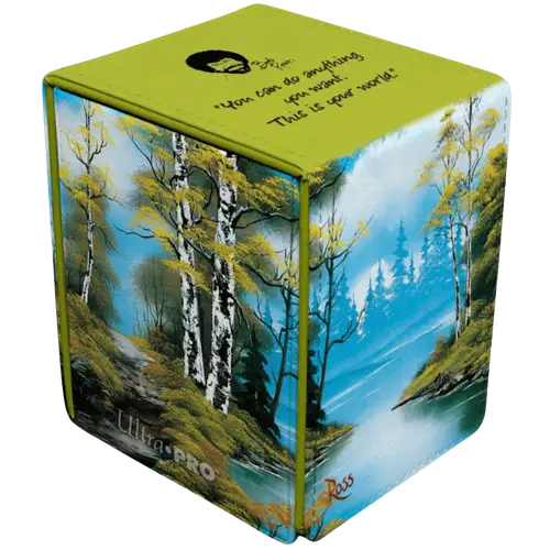 Bob Ross Lakeside Path Alcove Flip Deck Box