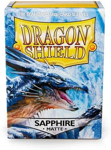 Dragon Shield Standard Size Sapphire Matte