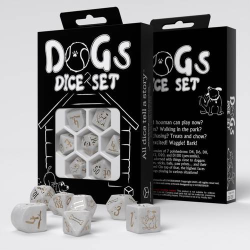 Dogs Dice Set Charlie