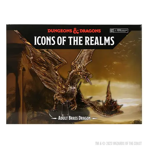 d&d icons of the realms adult brass dragon
