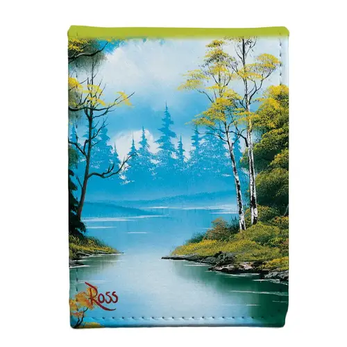 Bob Ross Lakeside Path 9 Pocket Zippered Pro Binder