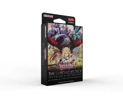 Yugioh Structure Deck The Chronicles Deck The Fallen & The Virtuous (All Foil edition)