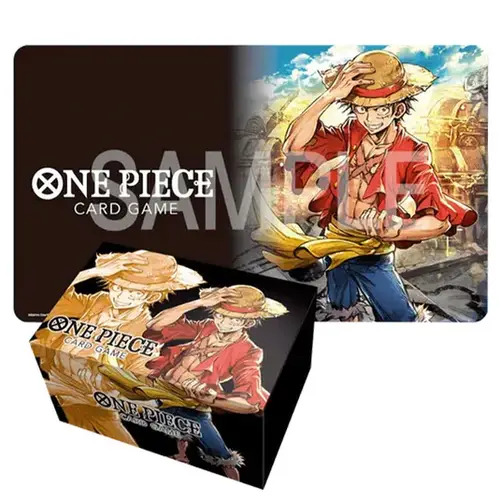 One Piece Playmat And Storage Box Set Monkey D Luffy