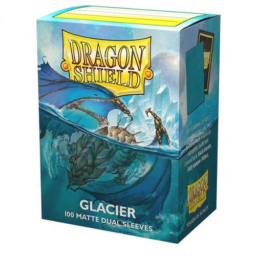 Dragon Shield Standard Size Glacier Dual Matte