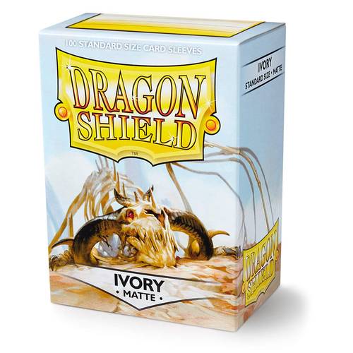 Dragon Shield Standard Size Ivory Matte