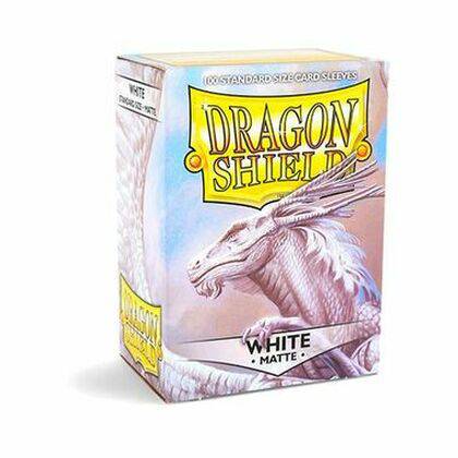 Dragon Shield Standard Size White Matte