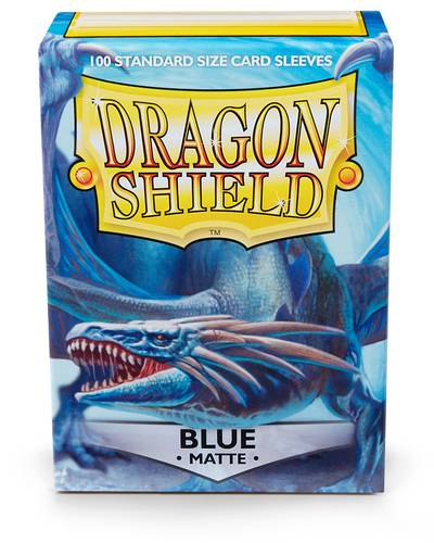 Dragon Shield Standard Size Blue Matte