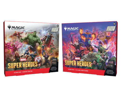 Mtg Marvel Super Heros Scene Box