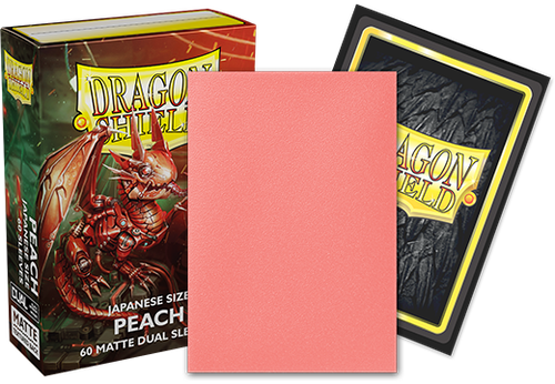 Dragon Shield Dual Matte Peach Small Size