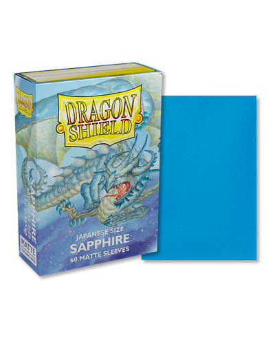 Dragon Shield Small Size Sapphire Matte