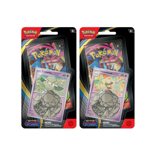Pokemon Mega Evolution Phantasmal Flames Checklane Blister