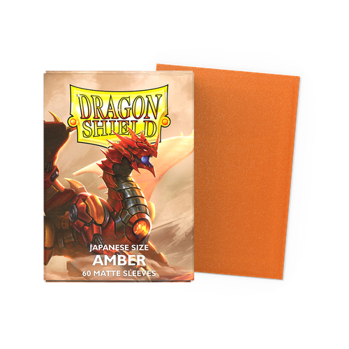 Dragon Shield Small Size Sleeves Amber Matte