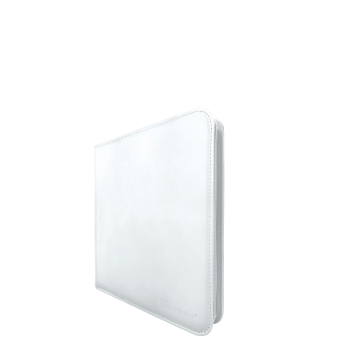 VIVID 4 PKT WHITE ZIPPERED PRO-BINDER