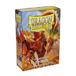 Dragon Shield Small Size Ember Matte