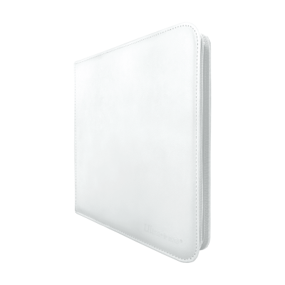 VIVID 12 PKT WHITE ZIPPERED PRO-BINDER