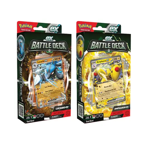 Pokemon Lucario/Ampharos Battle Deck