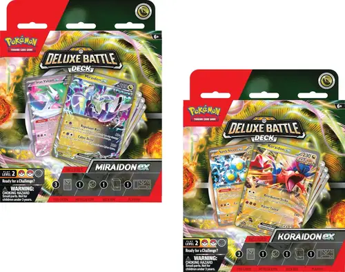 Deluxe Battle Deck Miraidon EX and Koraidon EX