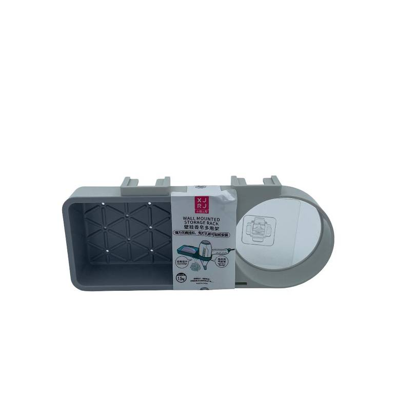 Wall-mounted plastic soap dispenser