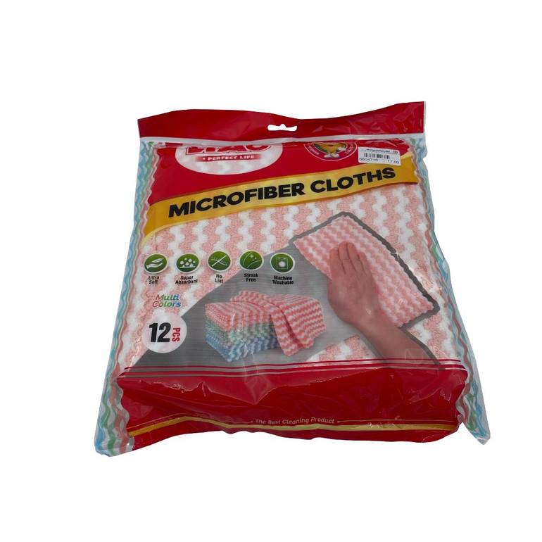 Multi-Color Microfiber Cloths