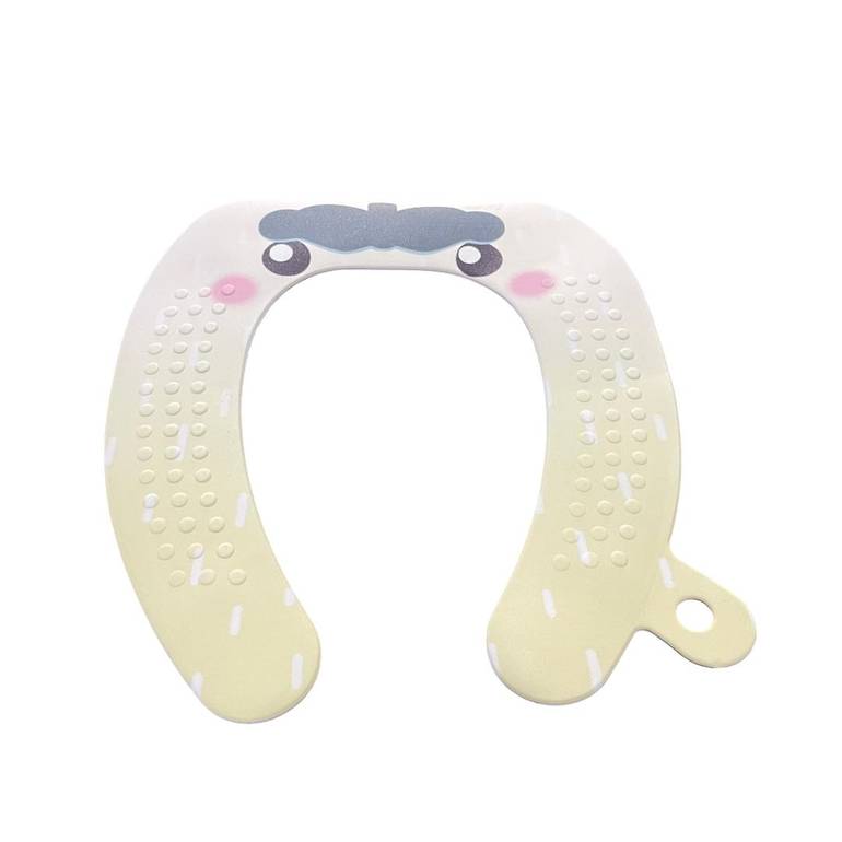 Cartoon Design Comfortable Silicone Toilet Seat Cushion.