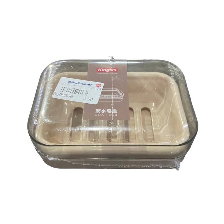 Plastic Soap Box with Clear Lid