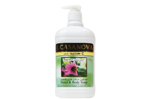 كازانوفا صابون سائل لليدين رائحة أعشاب منعشة (500 مل)