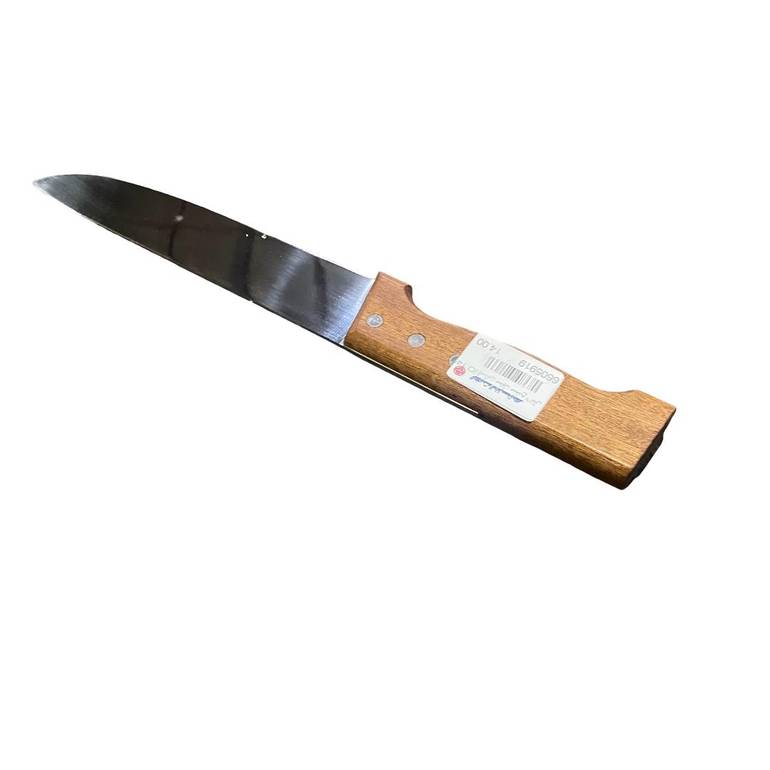 Professional Steel Kitchen Knife with Braided Metal Handle