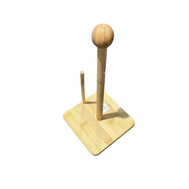 Wooden Kitchen Paper Towel Holder.