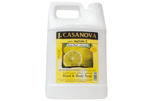 كازانوفا صابون سائل لليدين برائحة الليمون (جالون)