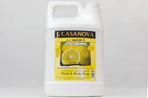 كازانوفا صابون سائل لليدين برائحة الليمون (جالون)