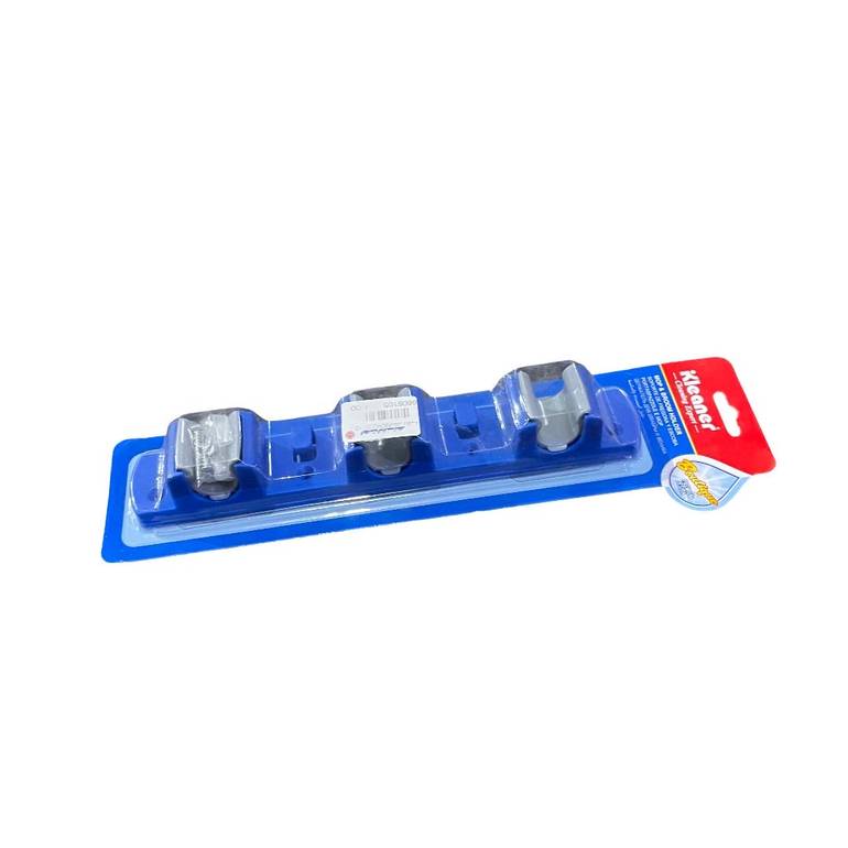Kleaner Mop and Broom Wall Holder - Multi-Slot Organizer.