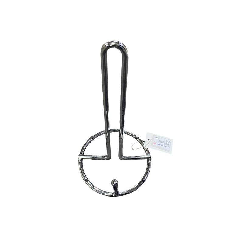 Freestanding Metal Kitchen Towel/Tissue Holder (Chrome-Plated)