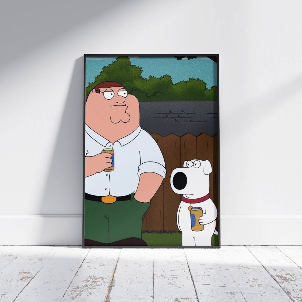 لوحة لمسلسل family guy