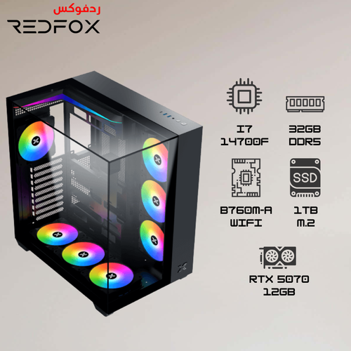 تجميعة بي سي i7-14700F┃RTX5070 (B760)