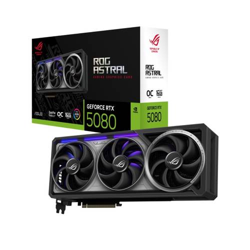أسوس ار او جي استرال انفيديا جيفورس RTX 5080 16GB OC