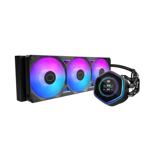 CoolerMaster ML 360 Atmos LCD ARGB Liquid CPU Cooler