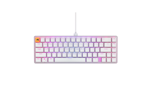 Glorious GMMK2 65% Arabic Mechanical Gaming Keyboard White