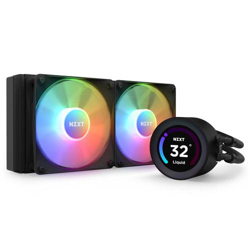 NZXT Kraken Elite 240 RGB Liquid Cooler with Display BLACK